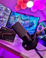 ไมโครโฟนไดนามิก FIFINE K688 USB XLR พร้อมไฟ RGB (8)